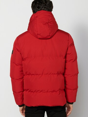 KOROSHI Between-season jacket in Red