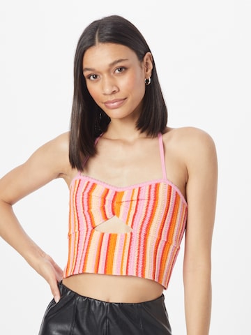 Tops en tricot Cotton On en orange : devant