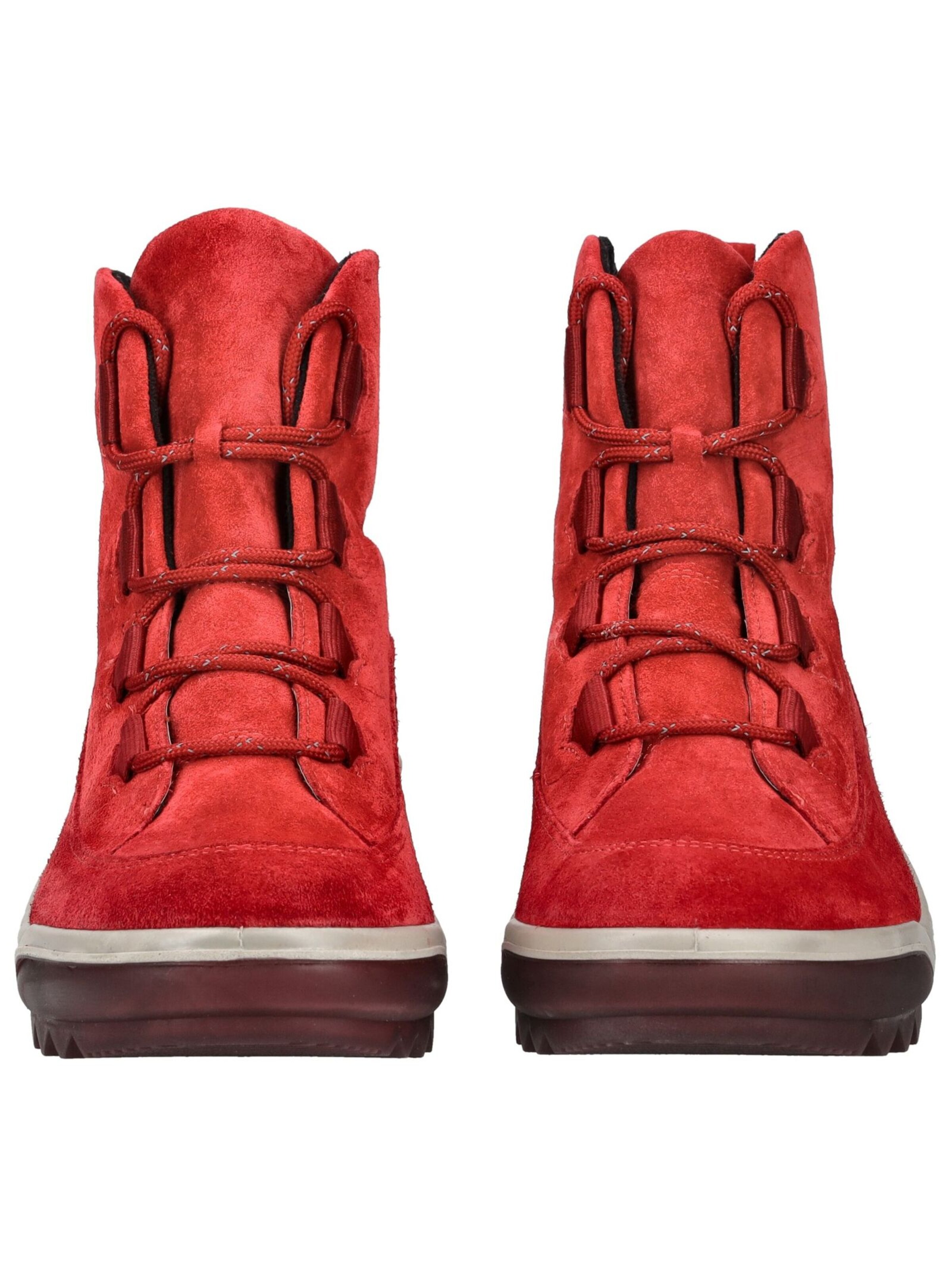 Bottines à lacets Legero en rouge