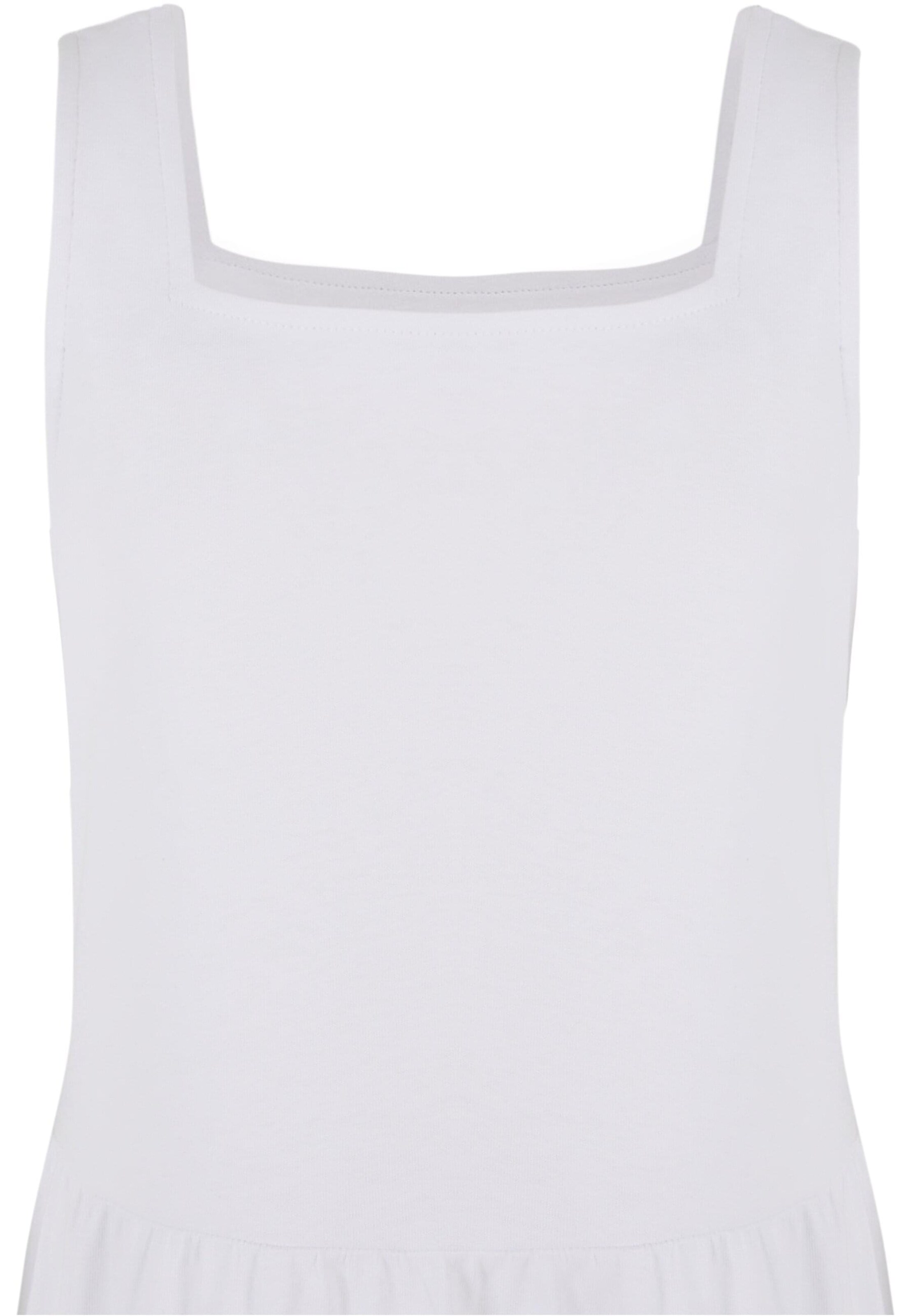 Urban Classics Šaty 'Valance' – bílá