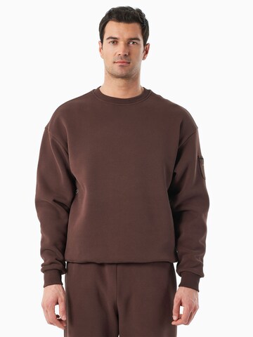 Organication Sweatshirt in Brown