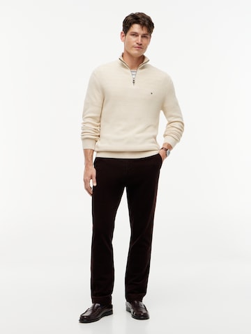 TOMMY HILFIGER Pullover in Beige