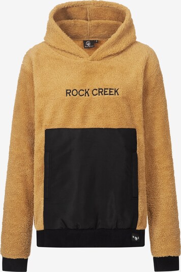 Rock Creek Sweatshirt in camel / schwarz, Produktansicht
