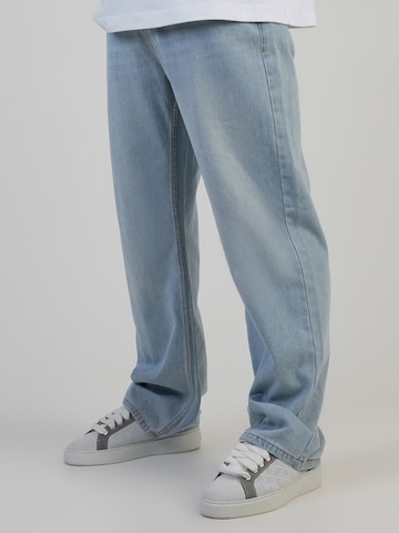 SikSilk Loose fit Jeans in Blue: front