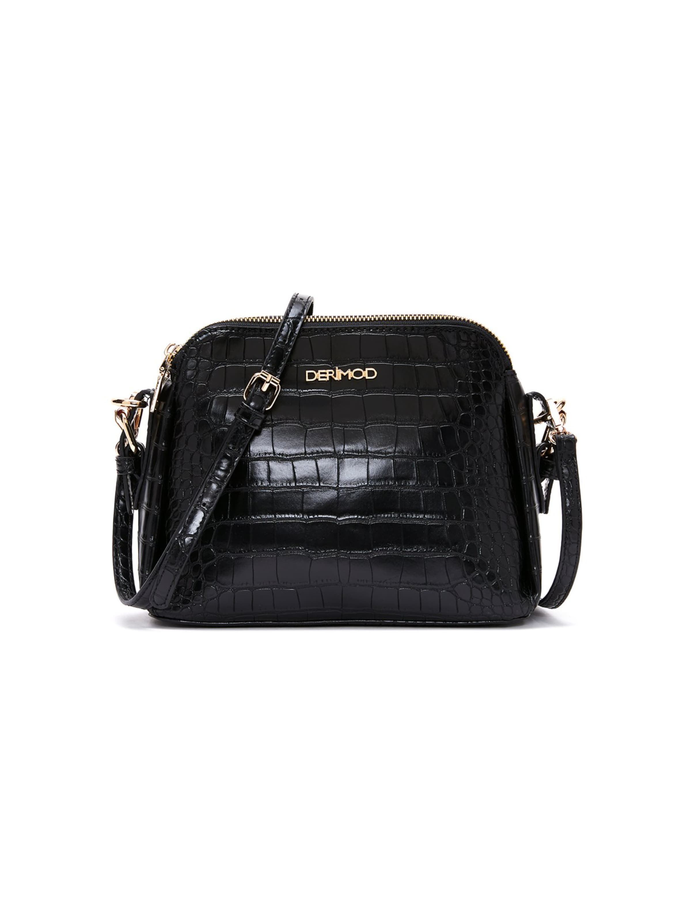 Derimod Umhängetasche in Schwarz: Vorderseite