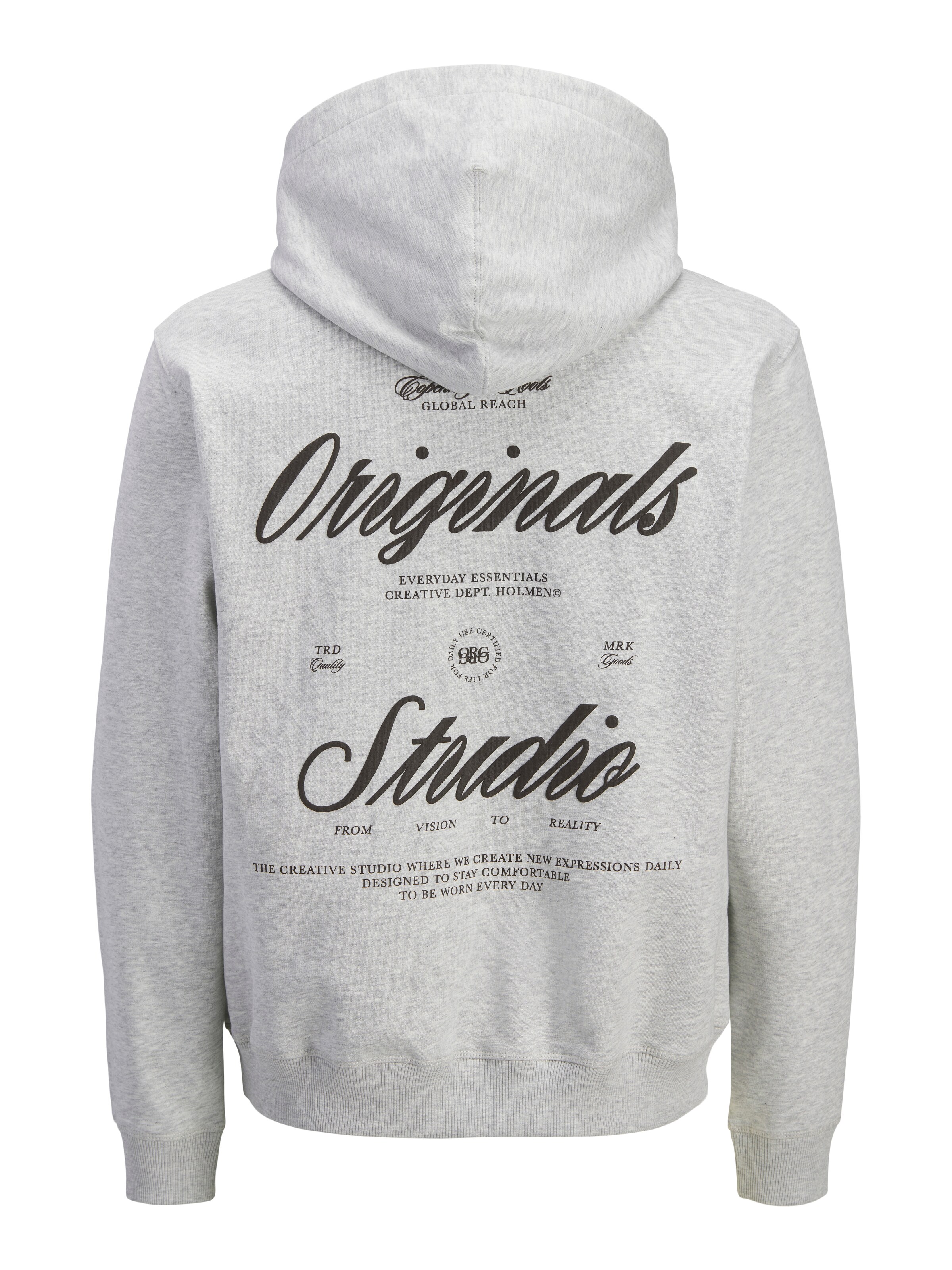 Jack & Jones Junior Mikina 'JORNORREBRO' – bílá