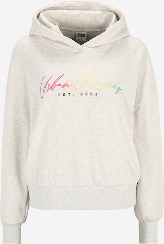 Urban Classics Sweatshirt in Grijs: voorkant