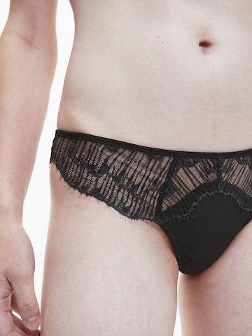 Calvin Klein Underwear String in Black