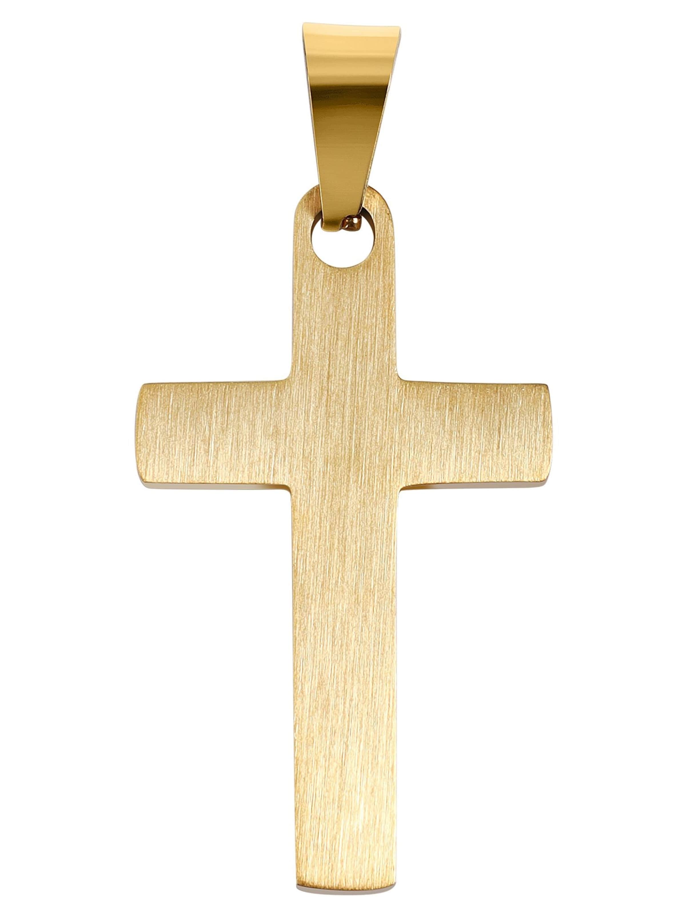Akzent Pendant 'Masin, langlebig' in Gold: front