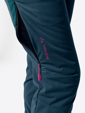 VAUDE Regular Sports trousers 'W Minaki P' in Blue