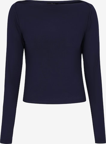 usha BLACK LABEL - Camiseta en azul: frente