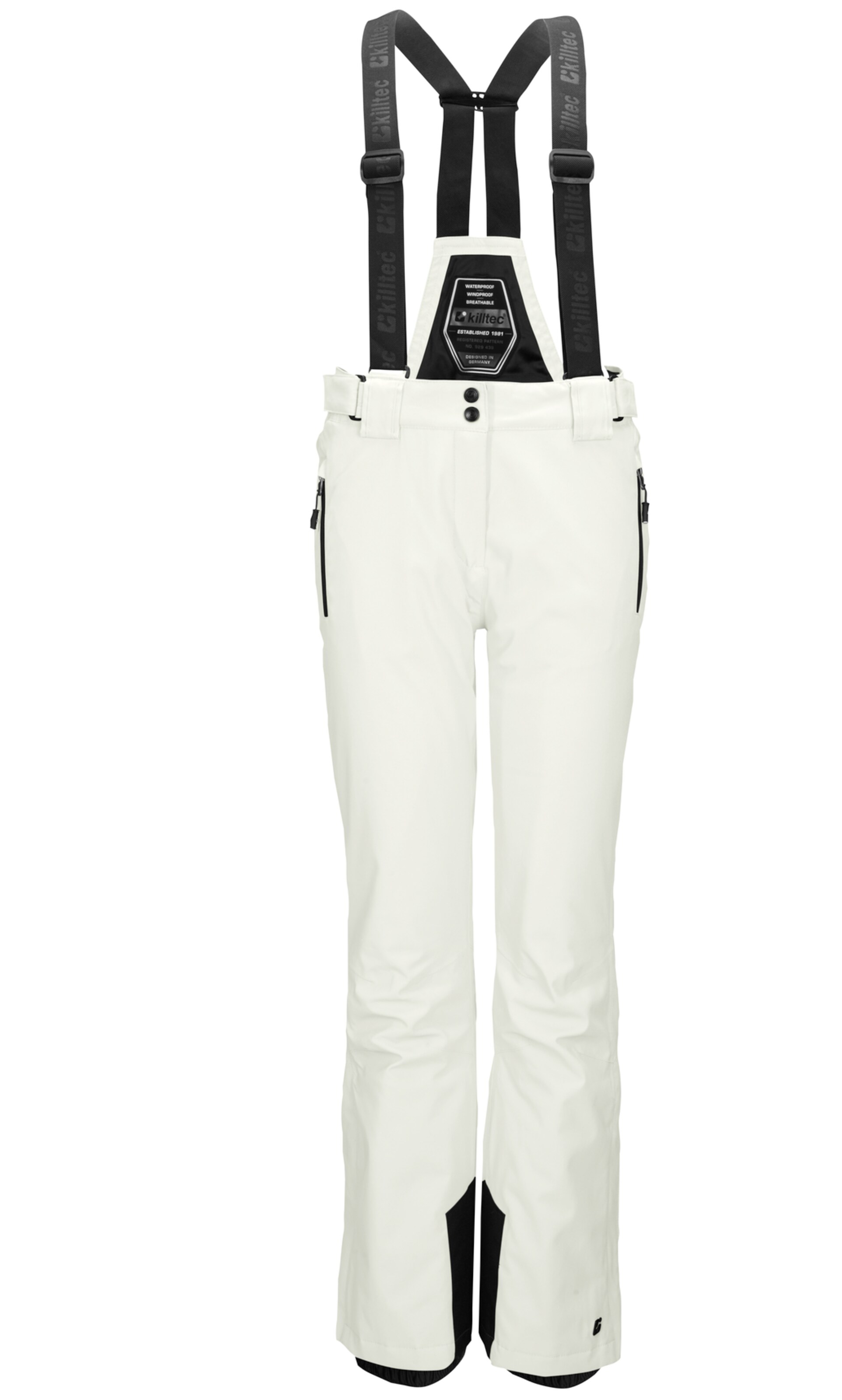 KILLTEC Outdoorhose in Weiß: Vorderseite