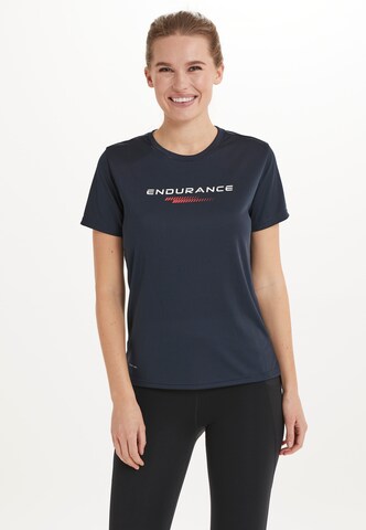 ENDURANCE Functioneel shirt 'Keiling' in Blauw: voorkant