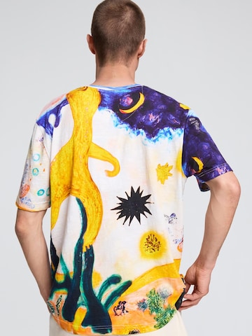 Desigual T-Shirt 'Cosmos' in Weiß