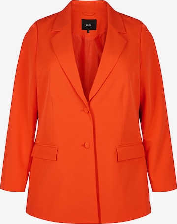 Zizzi Blazers 'CAKAISA' in Oranje: voorkant