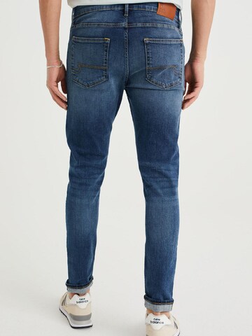 WE Fashion Skinny Jeans in Blau