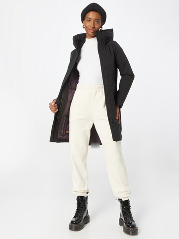 Manteau d’hiver 'Eline' elvine en noir