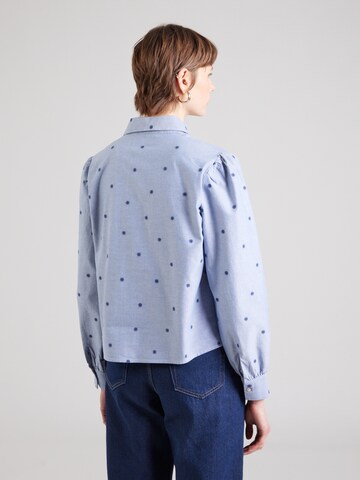 UNITED COLORS OF BENETTON Bluse in Blau