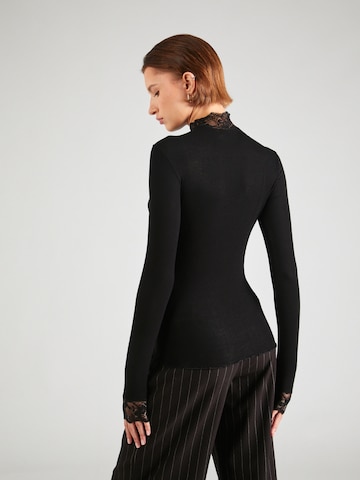 juoda Guido Maria Kretschmer Women Marškinėliai 'Arianna': galas