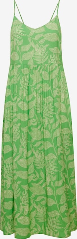 Fransa Summer Dress 'Fun Dr 2' in Green: front