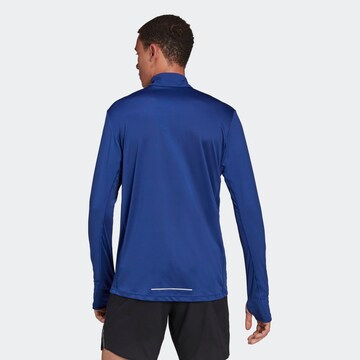 ADIDAS SPORTSWEAR Performance Shirt 'Own The Run ' in Blue