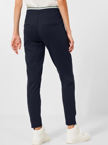 CECIL Slimfit Broek in Blauw