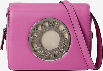 Karl Lagerfeld Crossbody Bag in Pink: front