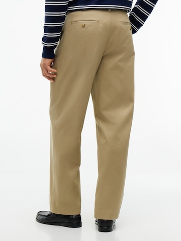 TOMMY HILFIGER Loosefit Chinobyxa 'RIVER HERITAGE' i brun: baksida