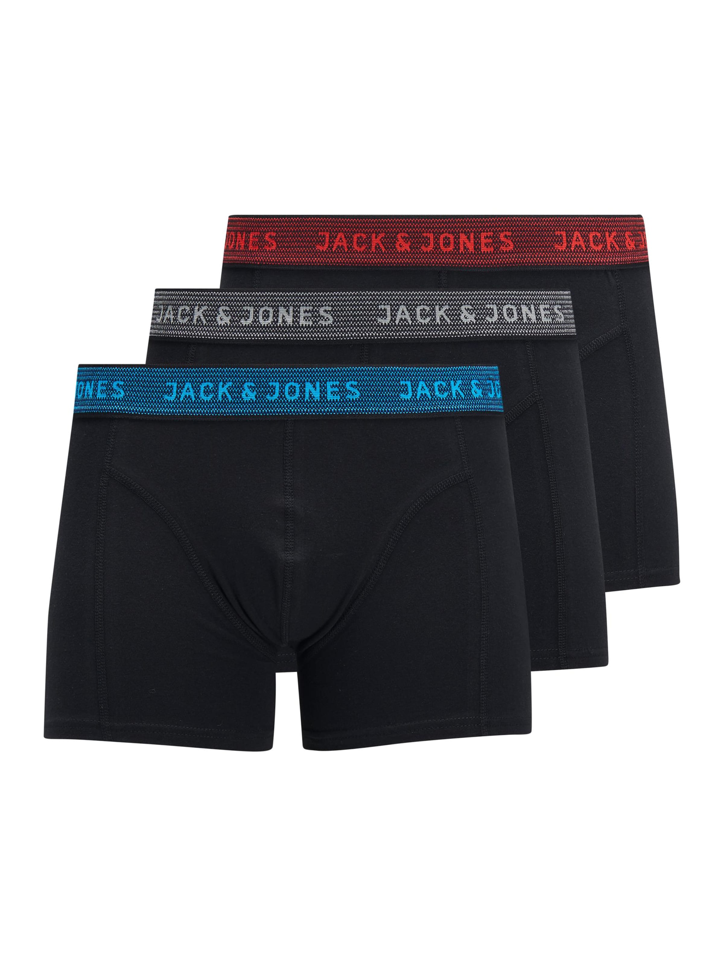 JACK JONES Boxer shorts in Black ABOUT YOU