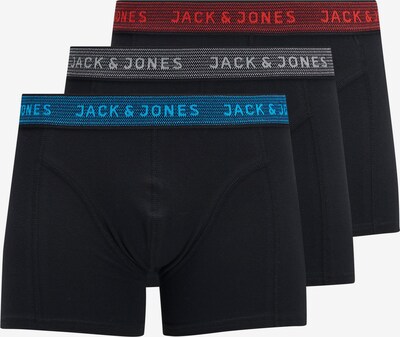 JACK & JONES Boxershorts in de kleur Blauw / Grijs / Rood / Zwart, Productweergave