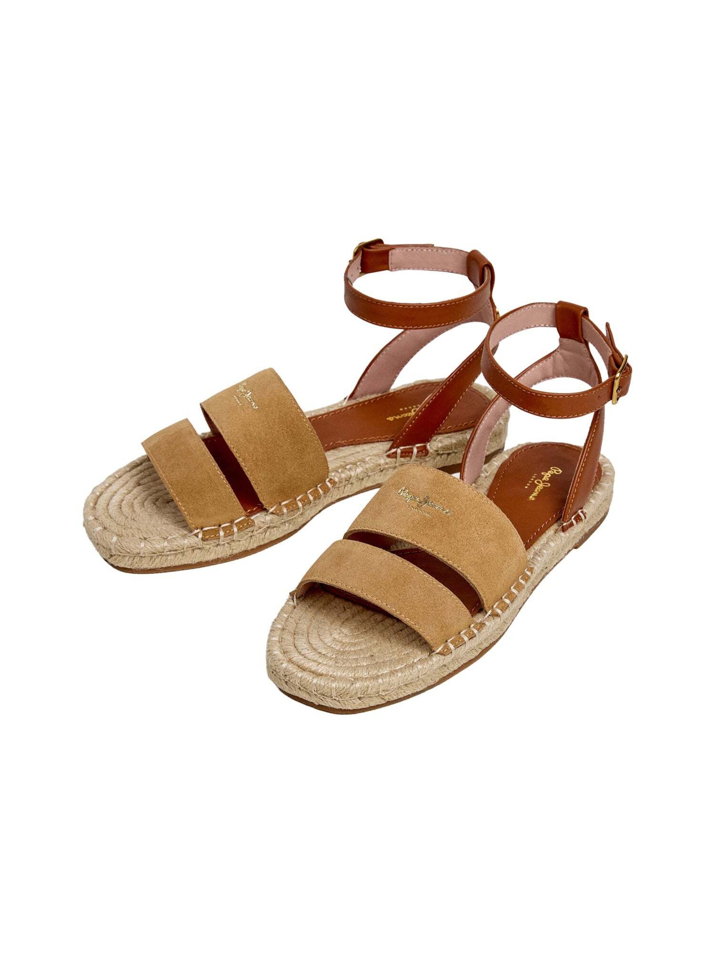 Sandales à lanières 'AURI STREET' Pepe Jeans en beige