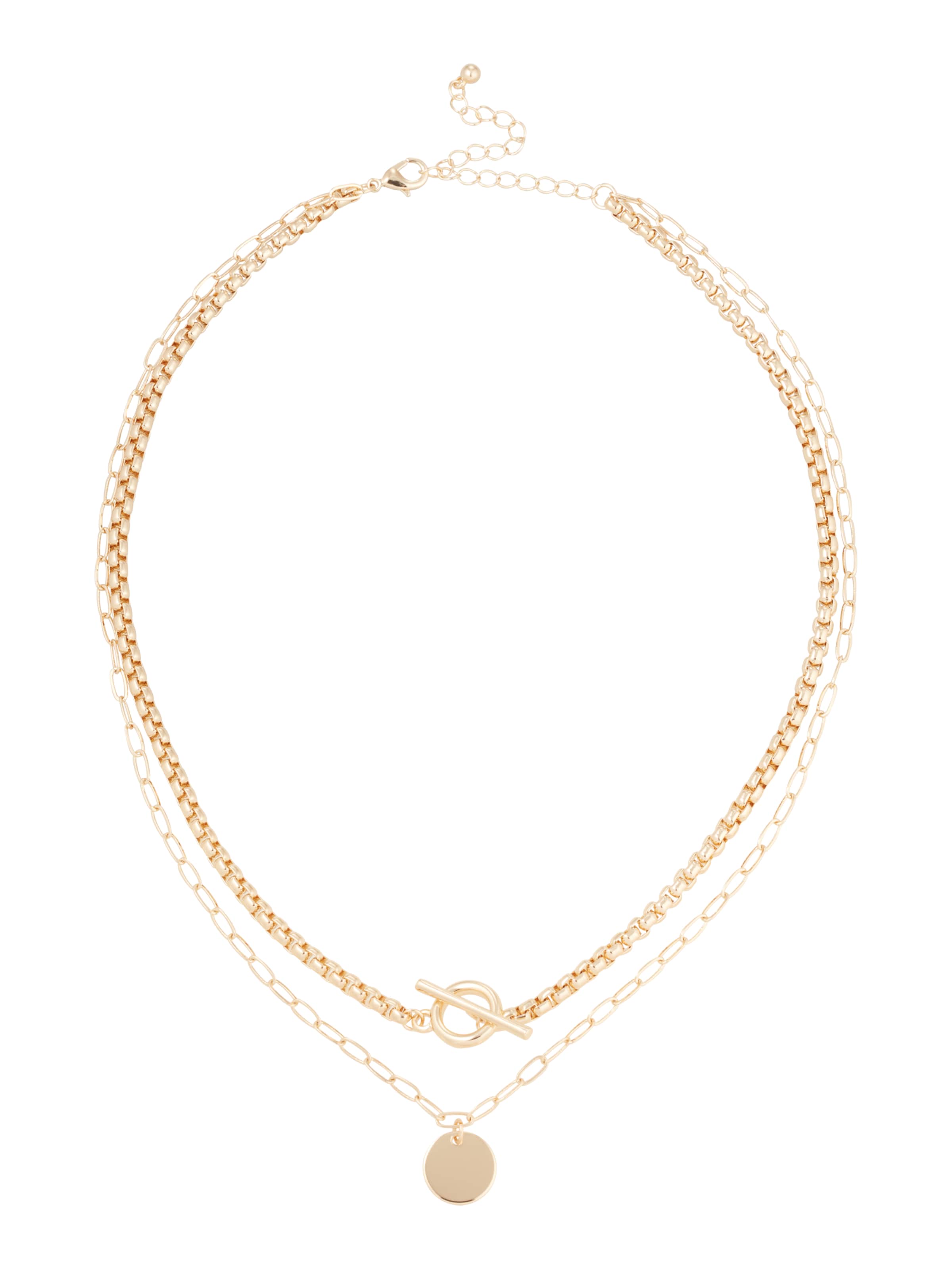 ABOUT YOU Верижка 'Lucia' в злато: отпред