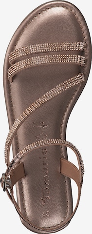 TAMARIS Sandals in Bronze