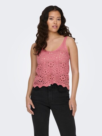 Tops en tricot 'Natascha' JDY en rose : devant