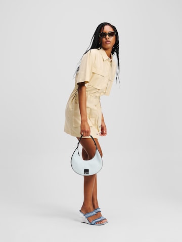 KARL LAGERFELD JEANS Shirt Dress in Beige