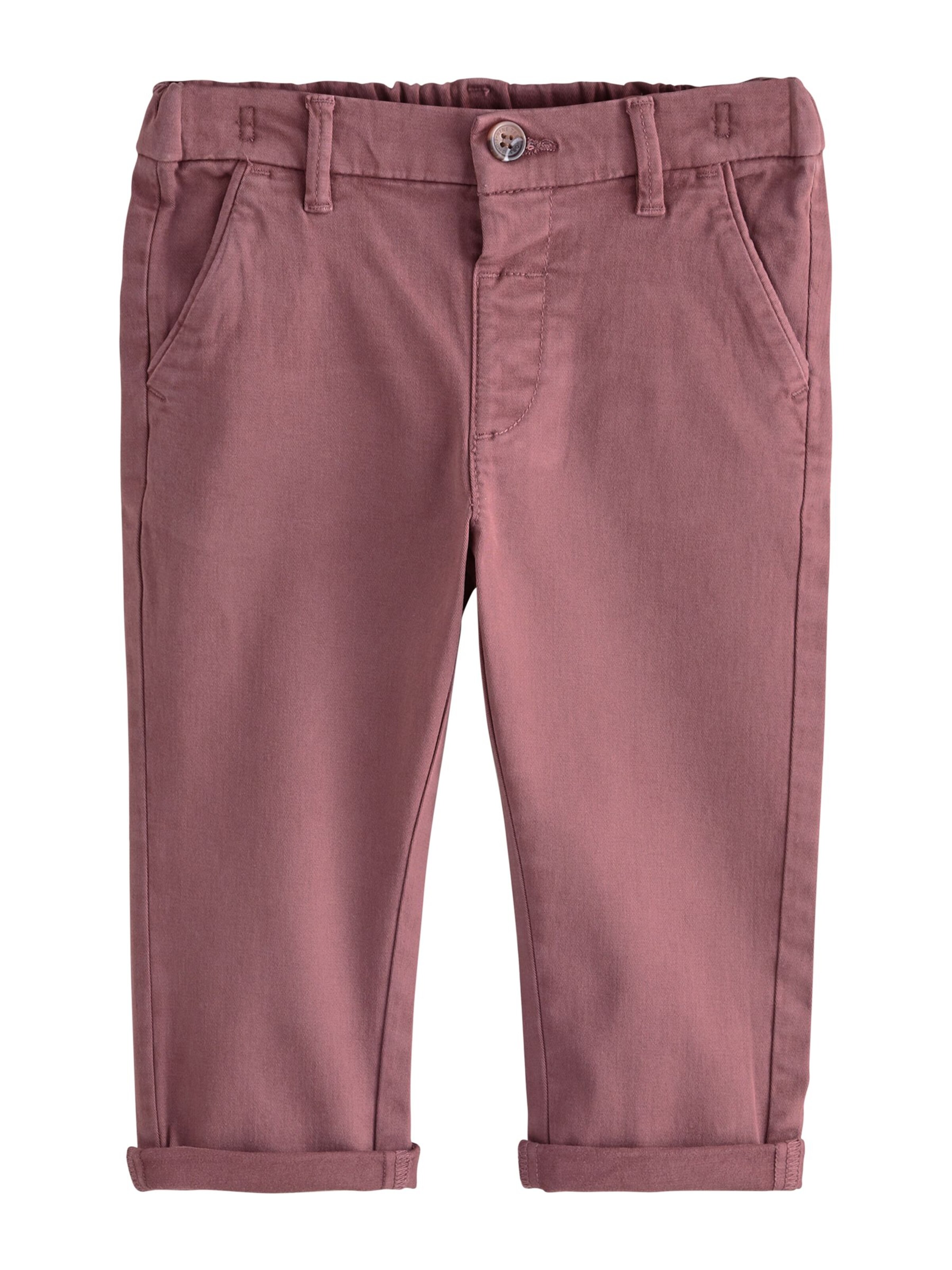 Pantalon Next en rouge : devant