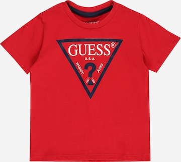 GUESS T-Shirt in Rot: predná strana