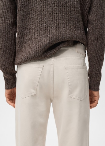 MANGO MAN Regular Jeans 'Moby' i beige