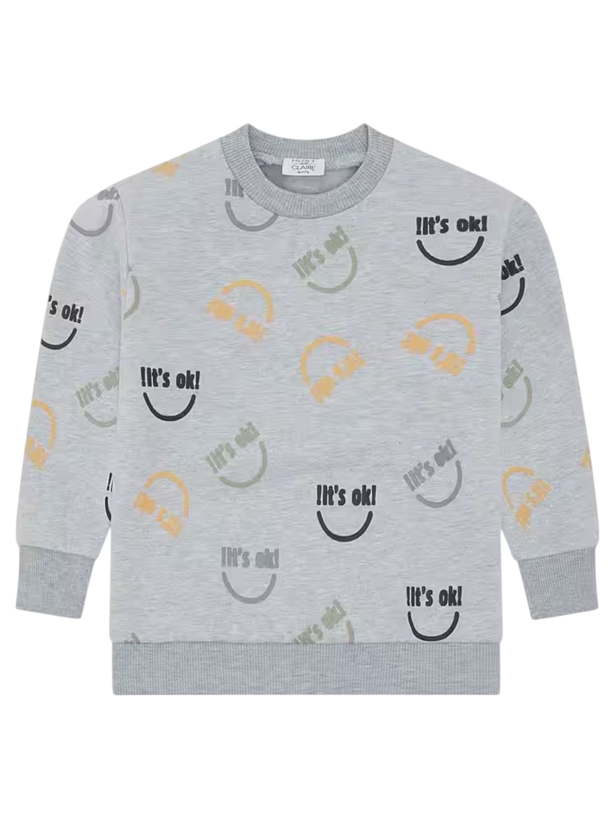 Hust & Claire Sweatshirt 'HCSejer' in Grey: front