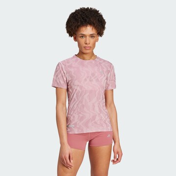 ADIDAS PERFORMANCE Functioneel shirt 'Ultimate' in Roze: voorkant