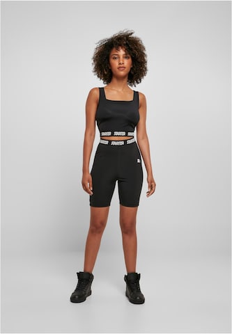 Coupe slim Pantalon de sport Starter Black Label en noir