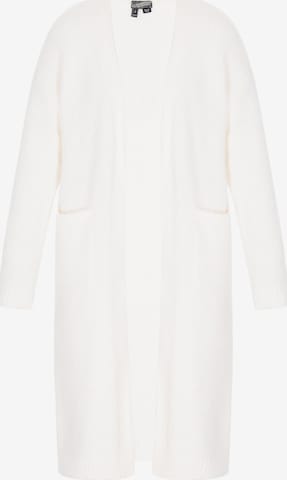 DreiMaster Vintage Knit Cardigan 'Vintage' in White: front