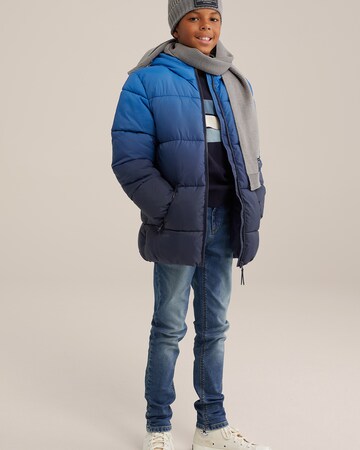 WE Fashion Övergångsjacka i blå