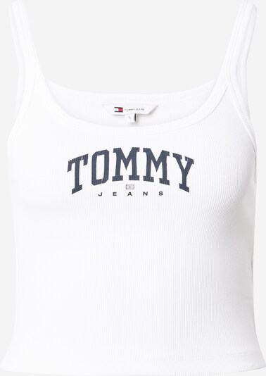 Top Tommy Jeans pe bleumarin / alb, Vizualizare produs