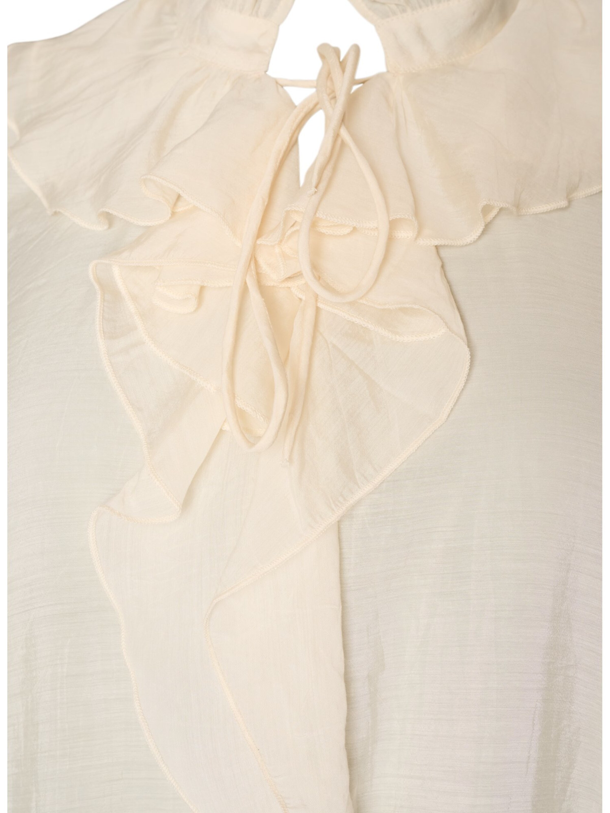 Camicia da donna 'MIFU' di Zizzi in beige