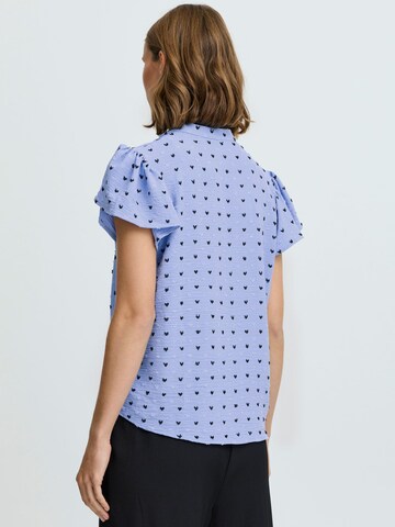 b.young Bluse in Blau