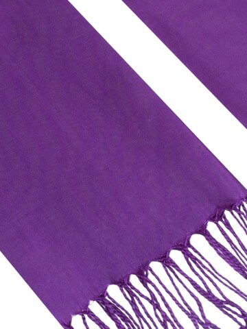 SILK & CASHMERE Sjaal in Lila