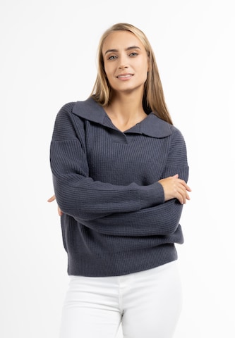 Pullover di RISA in grigio: frontale