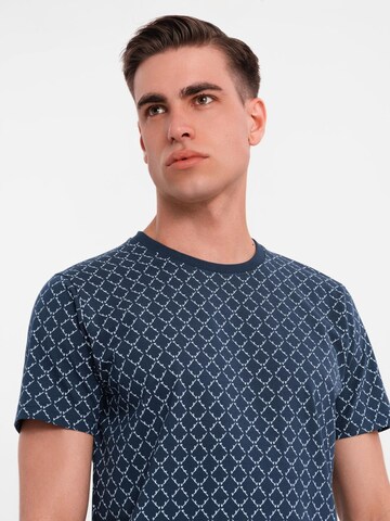 Ombre Shirt in Blauw