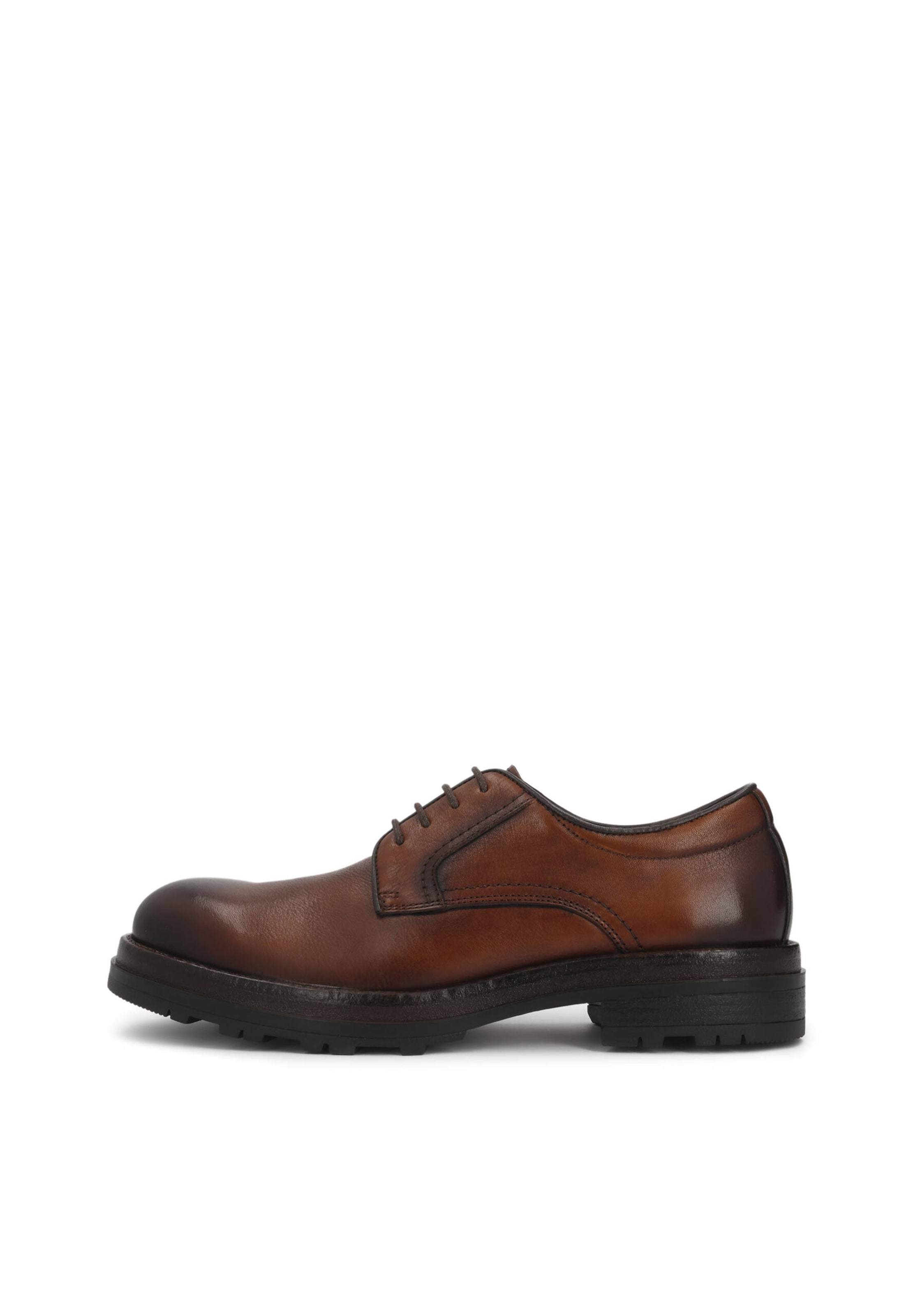 Scarpa stringata di Kazar in marrone: frontale